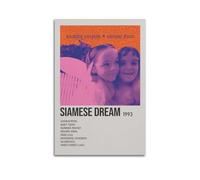 NUSLNG The Smashing Pumpkins Album Siamese Dream Poster Decorative Canvas Poster Wall Art Decor Living Modern Family Bedroom Decoration Posters 08x12inch(20x30cm) Unframe-style