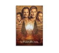 NUSLNG TV Series Supernatural Poster Decorative Canvas Poster Wall Art Decor Living Modern Family Bedroom Decoration Posters 12x18inch(30x45cm) Unframe-style