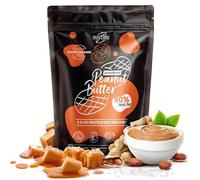 Nustino Peanut Butter Powder No Sugar Salted Caramel 400g - High Protein (50%), 90% Less Fat, Vegan & Gluten Free