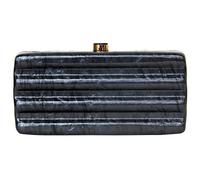 NUSTTAL Women Acrylic Clutch Purse Marbled Evening Shoulder Bag for Wedding Cocktail Party Prom, Black