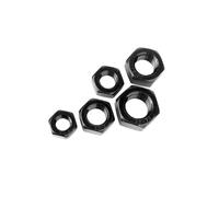 Nut and bolt Hexagon Full, 10pc M1.6 M2 M2.5 M3 M3.5 M4 M5 M6 M8 M10 M12 M14 M16 Black 304 tainle teel Hex Hexagon(M12)