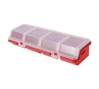Nut and Bolt Organizer, Workbench Drawers Organizer and Storage, Stackable Screw Organizers and Storage Bins With Dividers for Scrapbook, Lockable Screw Organizer and Storage Box