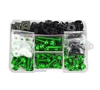 Nut And Bolt Ret Compatible With For YZF-R1 R15 R25 R3 R6 R7 R125 R15 R25 For MT03 MT07 MT10 Motorcycle Body Work For Bolt Kit(Green)