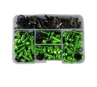 Nut and Bolt set Compatible With Suzuki For GS1000S 1979-1980/1982 For GSX1250FA ABS 2011-2012 ForGSXR1000 2001-2009 177 Pcs Fairing Screws Bolt Kit Spare Parts