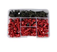 Nut and Bolt set Compatible With Suzuki For GS1000S 1979-1980/1982 For GSX1250FA ABS 2011-2012 ForGSXR1000 2001-2009 177 Pcs Fairing Screws Bolt Kit Spare Parts