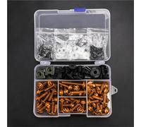 Nut and Bolts Kit Motorcycle Bolts Screw For For CBR600RR 2003 2004 2005 2006 F5 Fairing Bolts Kit Body Fastener Clips Screws Nuts Fairing Screw Kit(Orange)
