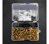 Nut and Bolts Kit Motorcycle Bolts Screw For For CBR600RR 2003 2004 2005 2006 F5 Fairing Bolts Kit Body Fastener Clips Screws Nuts Fairing Screw Kit(Gold)