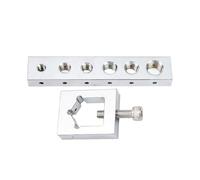 Nut Bolt Drill Jig VS559 High Hardness Metal Safety Wire Drill Guide Set Precise Locking Wire Tool for Secure Aircraft Automotive Repair Maintenance