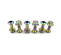 Nut Bolt Sets For CRF150R For CRF150RB 2007-2020 6Pcs M8 Motorcycle Disc Brake Rotor For Mountain Bike Rear Chain Sprocket Screws Bolts Nuts