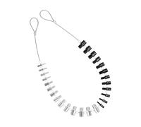 Nut & Bolt Thread Checker - 26 Male/Female Gauges - 14 Inch & 12 Metric for Quickly Checking Nuts and Bolts Inch or Metric and Verifying The Size