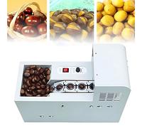 Nut Chestnut Cutter, Heavy-Duty Automatic Slitter Machine with Adjustable Cut Depth & Variable Speed, Single-Chain Model 60-65kg/h, for Home Use, Pop-up Stalls