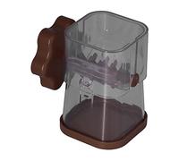 Nut Chopper, Hand Crank Nut Grinder Effortless Nut Grinder Nut Chopper Manual Hand with Multi Purpose for Almonds Hazelnuts Pecans (Brown)