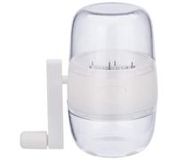 Nut Chopper, Manual Nut Grinder Hand Crank Dried Fruit Crusher Washable ABS and Stainless Steel Nut Chopper for Dried Fruit Peanut Mash Garlic Grinding Device