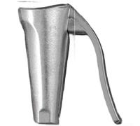 Nut Cracker, Stainless Steel Lever Tool 11.2cm with Anti-Splash Design 0.7-4cm Capacity for Walnuts Hazelnuts Pecans Kitchen Home(Silver 1)