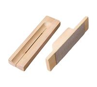Nut Cracker Tool | Manual Wooden Tongs - Chestnut Sheller | for Opening, Peeling and Hulling Nuts, Preparing Snacks for Home, Kitchen and Cooking