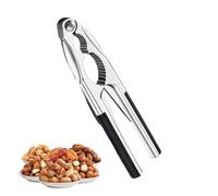 Nut Cracker | Zinc Alloy Ergonomic Handle | Black Walnut Nuts Cracker Pecan Sheller - Long-Lasting Nut Cracking: for Hazelnut Seafood Home Restaurant Camping Apartment Dorm Party Picnic Family