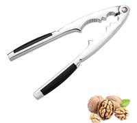Nut Crackers Chestnut Opener Seafood Sheller Heavy Zinc Alloy Nutcracker Pecan Walnut Plier Clip Tool with Good Grips Kitchen Utensils