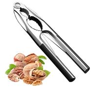 Nut Crackers, Nutcracker with Non-Slip Handle, Heavy Duty Walnut Cracker Tool - Metal Nut Cracker Tool for All Sorts of Nuts, Kitchen Plier Cutter Tool