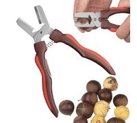 Nut Crackers Tool, Heavy Duty Nut Crackers Opener, Stainless Steel Ergonomic Chestnut Scissors for Pecan Nut, Hazelnuts, Nuts