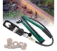 Nut Cutter Breaker with Hand Pump and Small Blade,Split Type Hydraulic Nut Cutter,for Removing Rust Screw Nut,12 Ton/ 16 Ton Nut Breaker Cutter(16T)