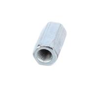Nut Fastener, 1/2pcs M6 M8 M10 M12 M14 M16 M18 M20 Rod Coupling Hex Nut Steel Galvanized Long Hex Nut Connection Thread Nut(M8x30mm 2pcs)