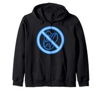 Nut-Free Nut Allergy No Nuts Zip Hoodie
