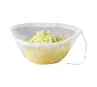 Nut Milk Bag, Reusable Fine Mesh Unbleached Milk Cheesecloth Juice Bag for Home Kitchen Jam Bread Fermentation Sauces Dehydrated Fillings and