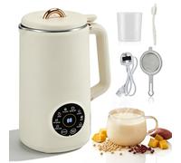 Nut Milk Maker 1000ml, 8-in-1 Automatic Soy Milk Maker Machine for Homemade Plant Milk, Almond Oat Coconut Rice Milk, Dairy Free Drinks Maker with Self Cleaning, Delay Start and Keep Warm Function