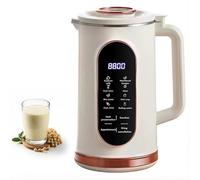 Nut Milk Maker 1000ml - 8-in-1 Soy Milk Machine with LED Display, Delay Start, Keep Warm & Auto Clean for Easy Home Use
