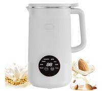 Nut Milk Maker - 1000ml Soy Milk Machine with Intelligent Touch Control, 10-Leaf Blades, 12H Timer & 9 Functions for Almond, Oat, Soybean & Plant-Based Milks