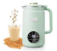 Nut Milk Maker, 1200ML 8 in 1 Multifunctional Automatic Almond Milk Machine, Oat Milk Maker with Delay Start/Keep Warm/Self Clean/Boil Water for Homemade Plant Based Milk Almonds Oats Soybeans Green