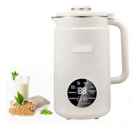 Nut Milk Maker, 1200ml Automatic Almond Milk Machine for Homemade Plant-Based Milk, Oat, Soy with 8H Keep Warm Function and Self Cleaning White