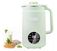 Nut Milk Maker, 1200ml Automatic Almond Milk Machine for Homemade Plant-Based Milk, Oat, Soy with 8H Keep Warm Function and Self Cleaning Green