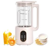 Nut Milk Maker, 1200ml Automatic Soy and Nut Beverage Machine, 40oz Cold & 27oz Hot Drinks, with Delay Start, Keep Warm, and Boil Water Functions