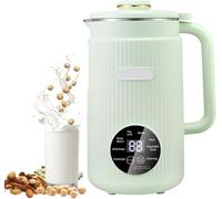 Nut Milk Maker 1200ML Fully Automatic Wall Breaking Machine with 10 Leaf fine Steel Blade 12H Intelligent Reservation 9 Intelligent Menus Broken Wall Soy Milk Machine for Home Kitchen White