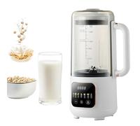 Nut Milk Maker, 1500Ml Automatic Soy Milk Maker with 24H Timer, Auto-clean & Keep Warm Function, with Noise-insulating Cover, Non-stick Coating for Almonds, Oats, and Soybeans