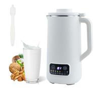 Nut Milk Maker, 20 Oz Automatic Nut with 10 Blades,Automatic Soy Milk Maker Machine,Oat Milk Maker with Delay Start/Keep Warm/Self-Cleaning/Free Filtering, for Almonds, Oats, Soybeans (White)