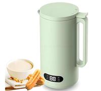 Nut Milk Maker 350ml, 8-in-1 Plant Based Milk Machine with LED Display, 12H Timer, Auto Clean & Keep Warm for Soy Almond Oat Milk and Porridge