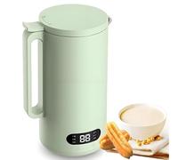 Nut Milk Maker 350ML 8 in 1 Soy Milk & Oat Milk Maker with LED Display, 12H Timer, Auto-Clean & Keep Warm Function for Homemade Plant Milks & Porridges