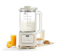 Nut Milk Maker Automatic Almond Milk Machine 1.5L(50oz) 10 in 1 Plant Milk Machine for Homemade Plant-Based Milk, Oat, Cashew, Soy and fresh juice Delay Start with Delay Setting and Self Cleaning