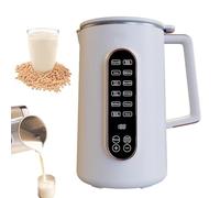 Nut Milk Maker, Automatic Plant Milk Maker with Smart Display, Stainless Steel Liner, Homemade Plant-Based Milks with Delay Start & Keep Warm Function, for Homemade Almond