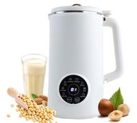 Nut Milk Maker, Automatic Soy and Almond Milk Machine with Timer, LED Display, Keep Warm and Auto Clean Features for Homemade Plant-Based Milk and Porridges