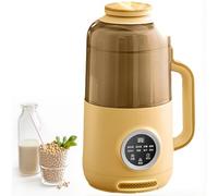 Nut Milk Maker, Electric Soy Milk Machine with 10 Blades, 12-Hour Smart Timer, One-Touch Washing & Drying for Home Use, Ideal for 1-6 People