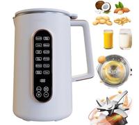 Nut Milk Maker Machine,1.2L Nut Milk Maker,Soymilk Oat Almond Milk Maker Machine,- 8-in-1 Automatic Soy Milk Machine and Almond Blender with Delay Start, Keep Warm, and Auto Clean Functions
