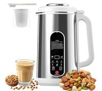 Nut Milk Maker Machine 1200ml,8 in 1 Multifunctional Plant Based Milk Maker, Automatic Soy Milk Maker Machine for Homemade Almond, Oat, Soy Milks etc, with Delay Start and Auto Clean