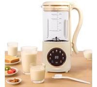 Nut Milk Maker Machine, 47oz/1400ML Automatic Soy Milk Maker, 9 in 1 Multi-Functional Almond Milk Maker for Oat Soybean Plant-Based Milk, Delay Start/Keep Warm/Auto Clean Function