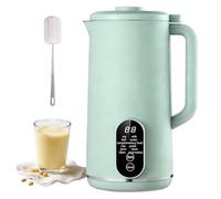 Nut Milk Maker Machine, 650ML Automatic Soy Milk Maker with 12-Hour Timer & Keep Warm, Self-Cleaning, 500W Multifunctional Plant Based Milk Maker for Almonds, Oats, Soybeans, Fruits Green