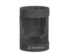 Nut Removal Socket Sensor disassembly Tool Set, high Hardness Slip Shock Absorber(18Mm Sleeve)