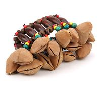 Nut Shell Drum Bracelet, Beautiful Long Life African Drum Bracelet, Fine Workmanship for Lovers Instrument Lovers Christmas Gifts