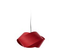 Nut Suspension Pendant Lamp Cable and Canopy in Black Shade in Light Red LZF Lamps - NUT S 26